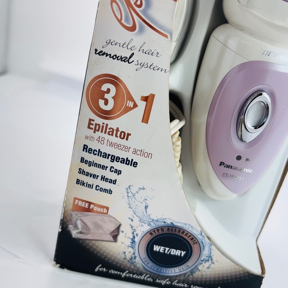 Panasonic ES-WD51-P Ladies Wet/Dry Epiglide Razor ~ Unused In Original Box - Picture 4 of 15